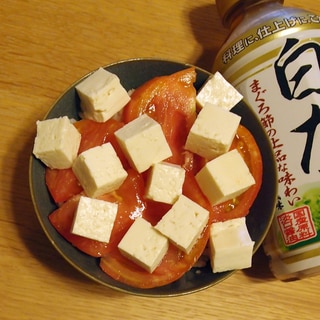 夏にピッタリ☆トマトとお豆腐の丼